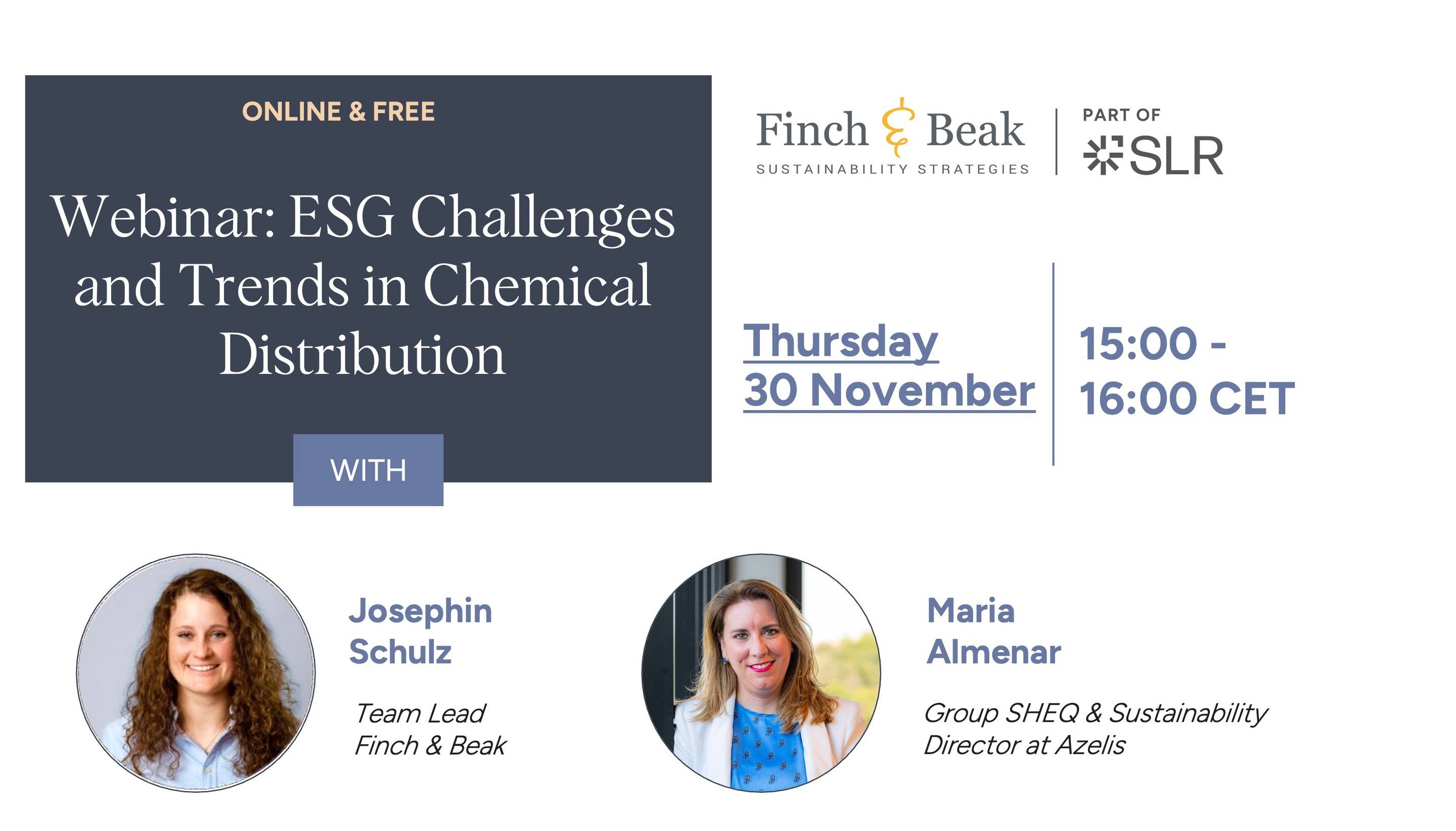 Webinar: ESG Challenges and Trends in Chemical Distribution
